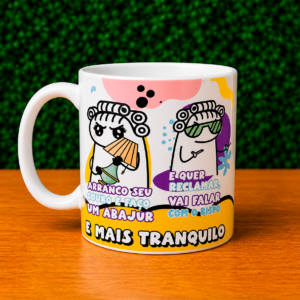 Caneca engraçada para dia das mães