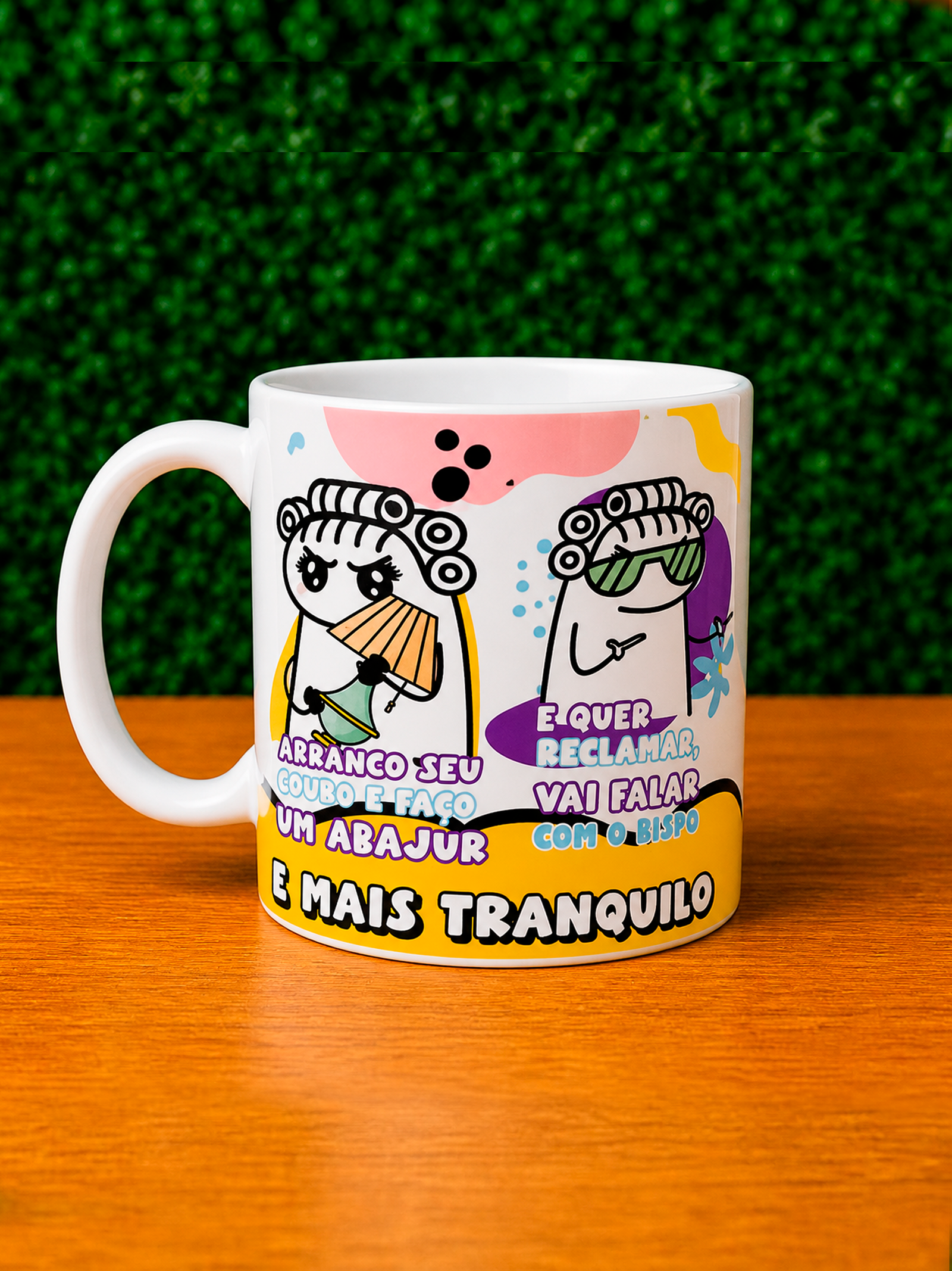 Caneca engraçada para dia das mães