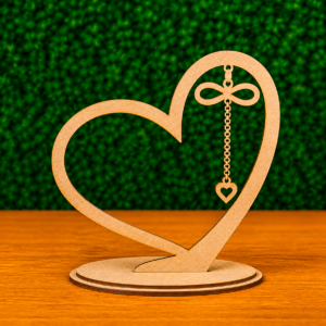 Coração decorativo - Pingente