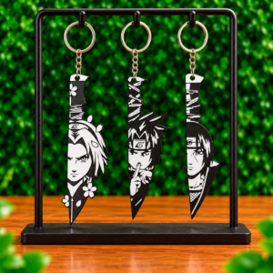 Chaveiro inspirado em Naruto